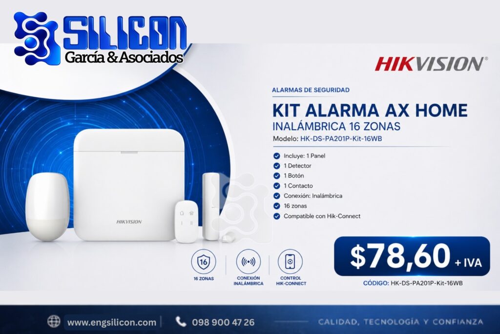 Kit alarma AX Home inalambrica