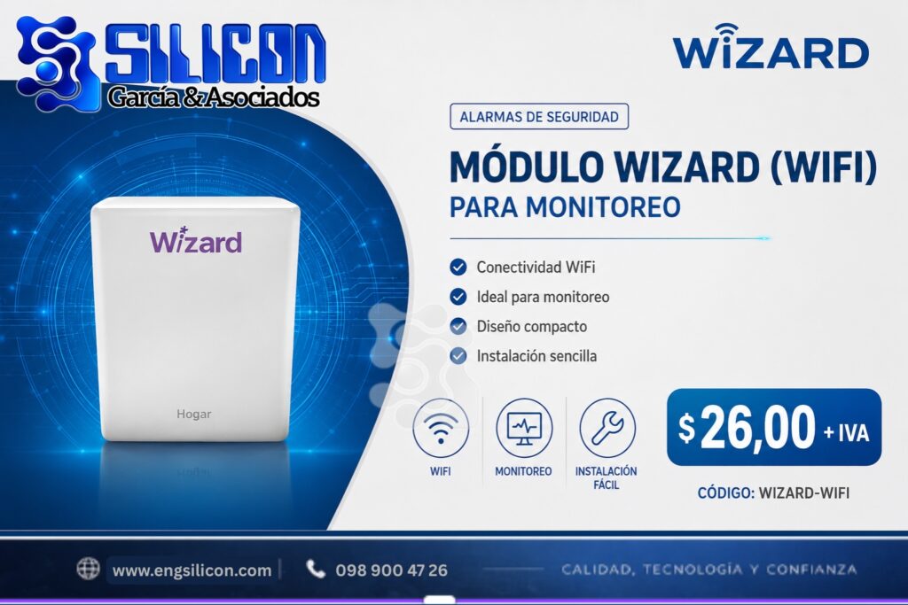 Modulo Wizard WiFi para monitoreo